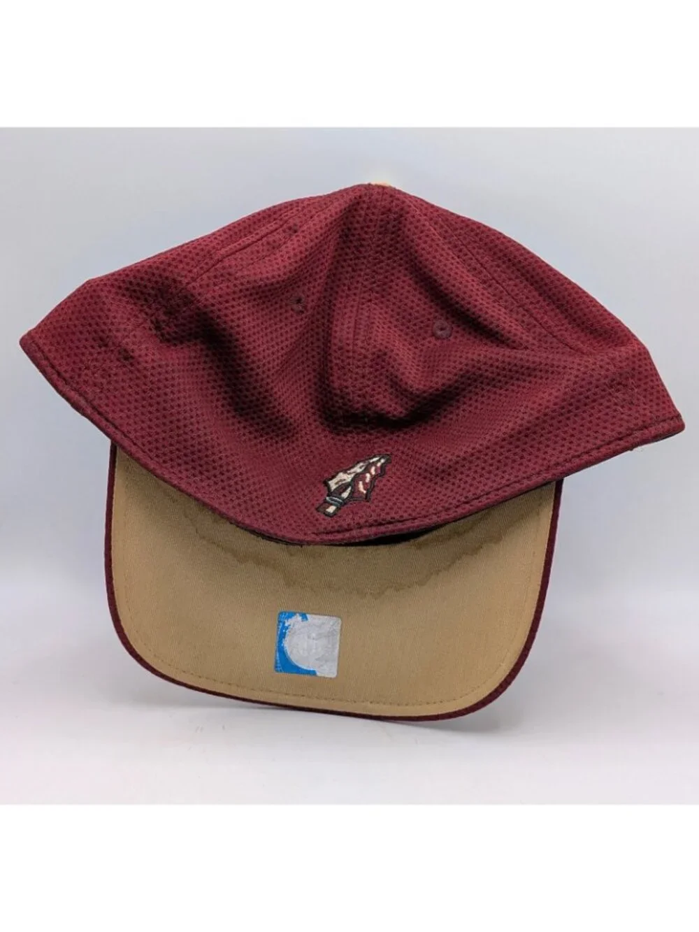 Florida State Seminoles New Era Fitted Hat Size L/XL Burgundy Stretch NCAA Cap